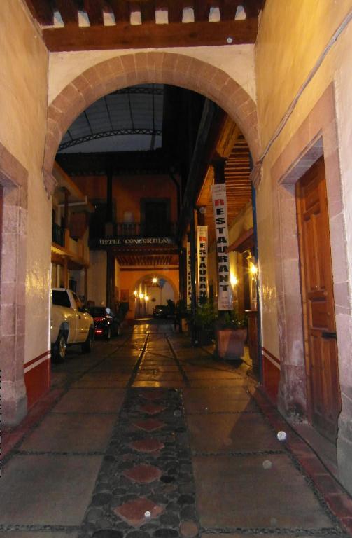 Hotel Concordia Pátzcuaro Exterior foto