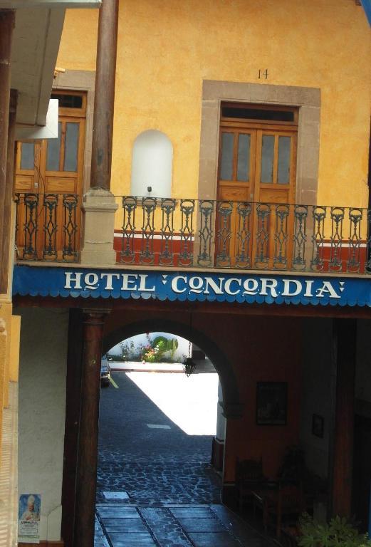 Hotel Concordia Pátzcuaro Exterior foto
